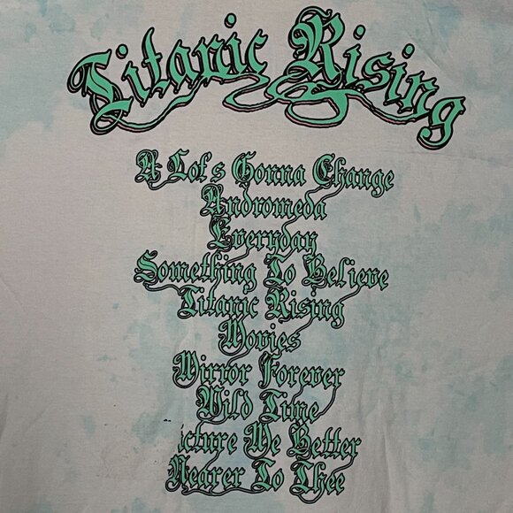 Weyes Blood Rock Tour Tie-dye T-shirt size 2XL - Picture 5 of 7